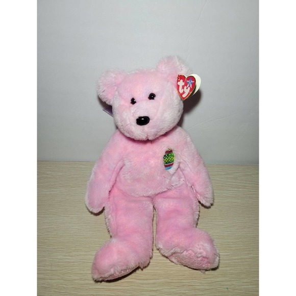Ty beanie buddy Eggs Pink bunny stuffed animal plush - Picture 1 of 4